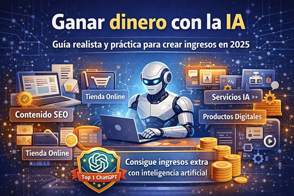 ganar dinero con IA
